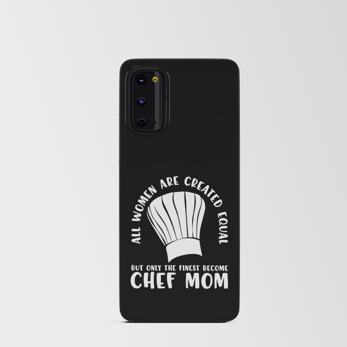Funny Chef Mom Saying Android Card Case