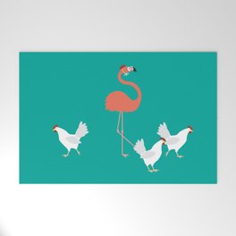 Birds of a Feather Welcome Mat