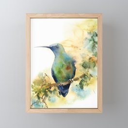 Hummingbird Framed Mini Art Print