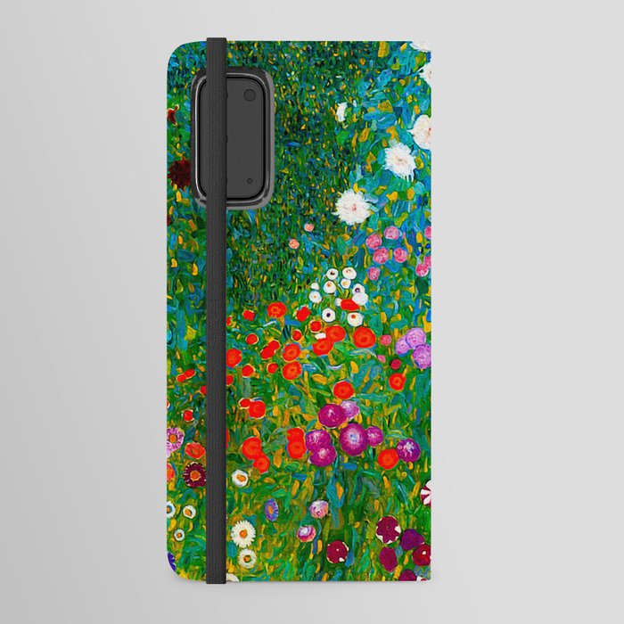 Gustav Klimt - Flower Garden Android Wallet Case