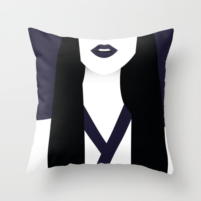 Yukionna Throw Pillow by Ar. Boffi Society6