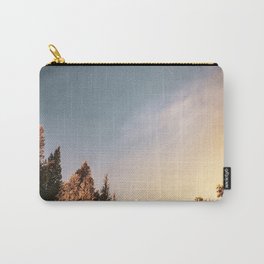 Forest and Stars in Minnesota | Colorful Astrophotography Carry-All Pouch