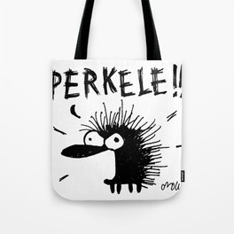 The Cursing Hedgehog - PERKELE!! Tote Bag