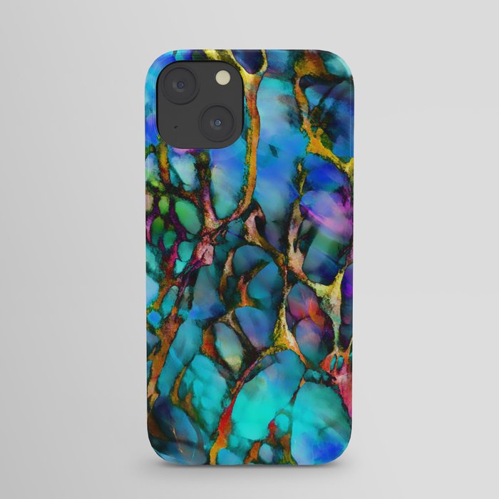 Colored Tafoni 2 iPhone Case