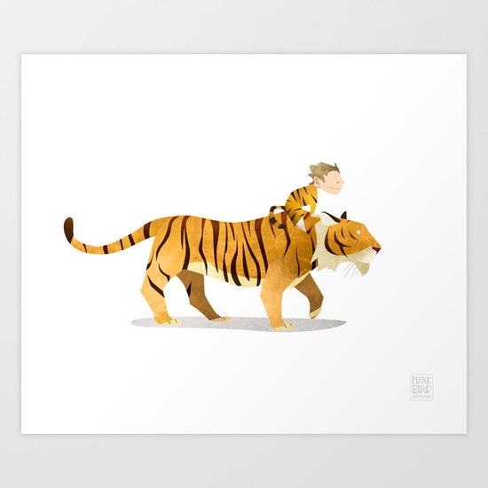 Wild Adventure - Tiger Art Print