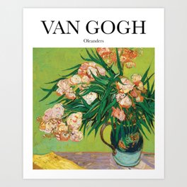 Van Gogh - Oleanders Art Print