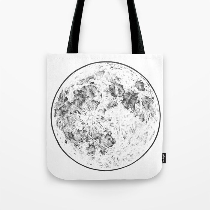 Full Moon Tote Bag
