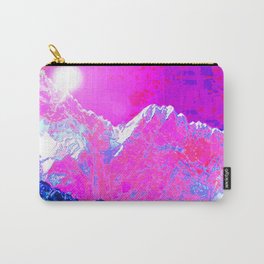 Alpenglow in Violet Carry-All Pouch