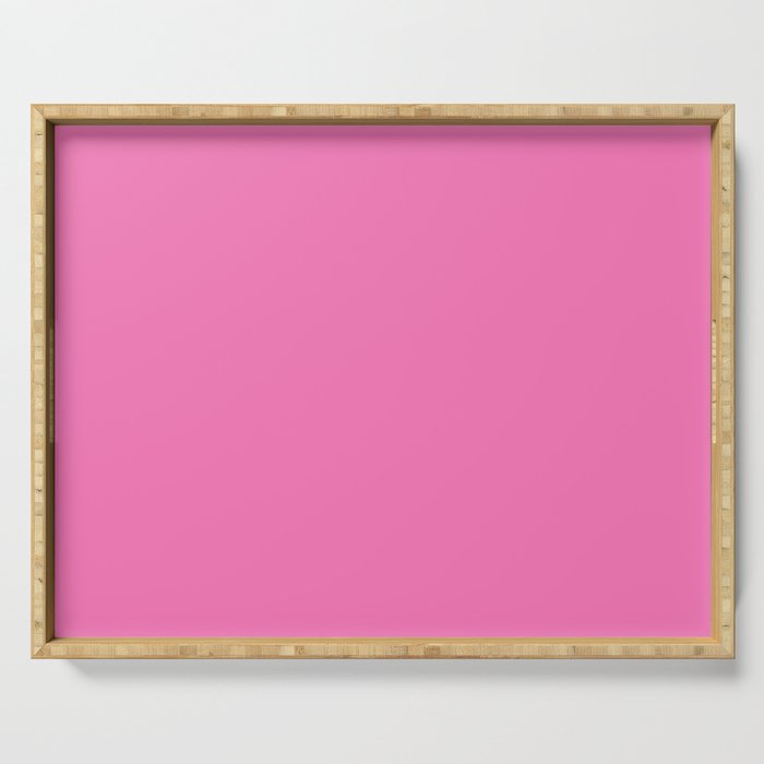 Bright Pink Serving Tray