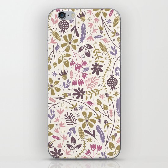Vintage Blooms iPhone Skin