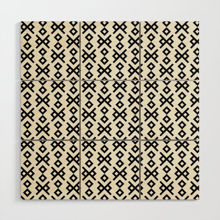 Geometric Pattern Islamic Art Wood Wall Art By Evahilla Society6