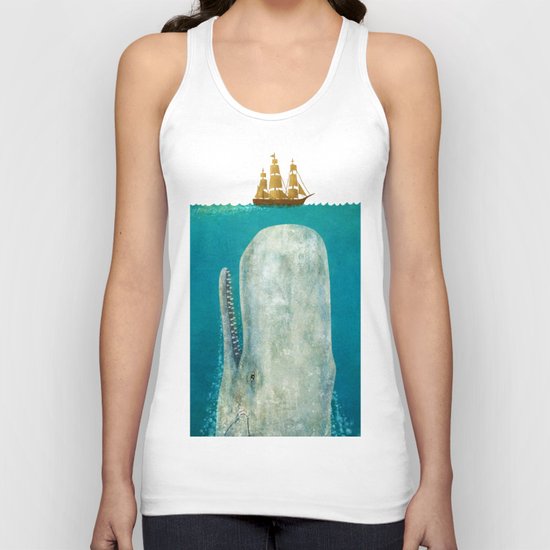 The Whale Unisex Tank Top