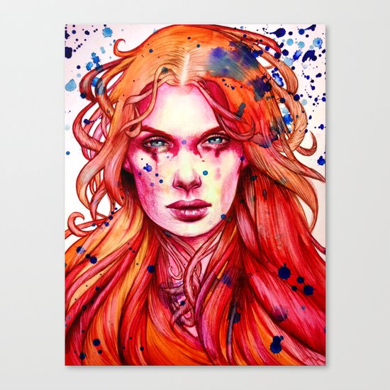 Firestarter Canvas Print