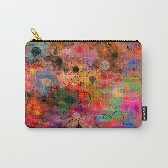 Flower carpet(34). Carry-All Pouch