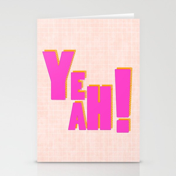 YEAH! Stationery Cards