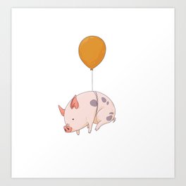When pigs fly Art Print