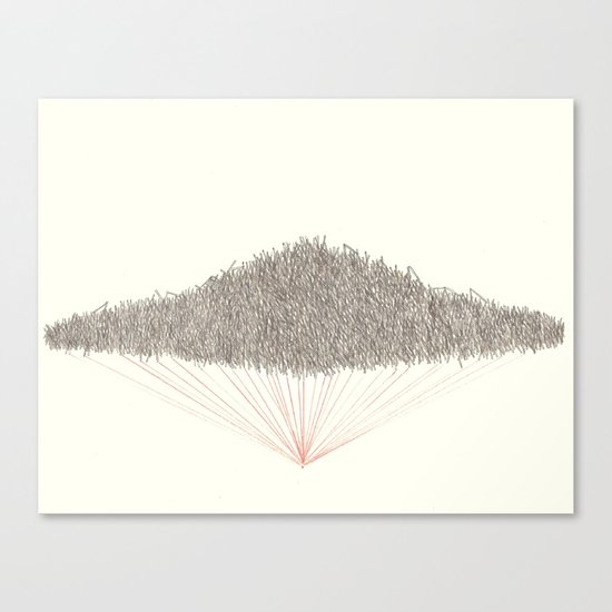 Untitled (Airy) Canvas Print