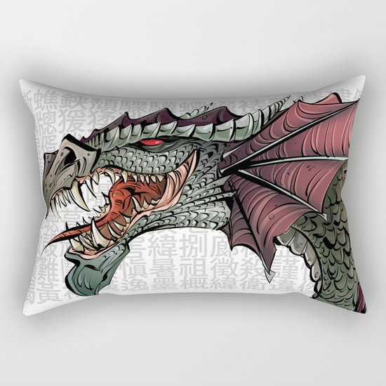 dragon Rectangular Pillow