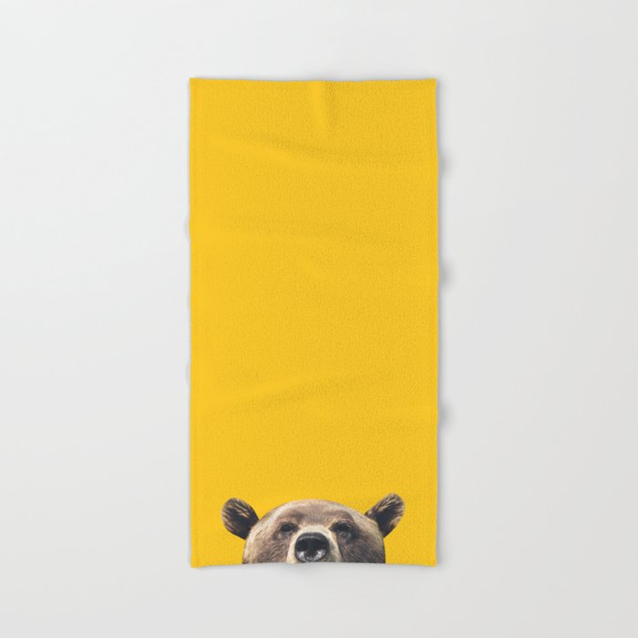 Bear Hand & Bath Towel by La Chic