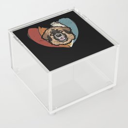 Valentine's Day Leonberger Acrylic Box
