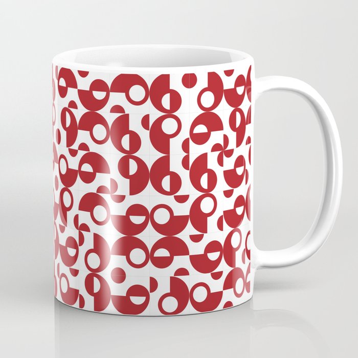 Other Curves Red Tiles Coffee Mug