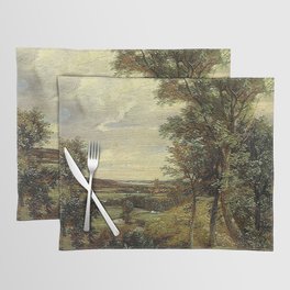 Landscape with trees by John Constable Placemat