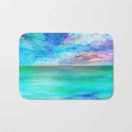 Ocean at Sunrise Bath Mat