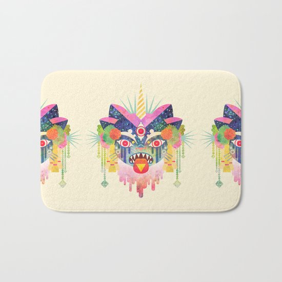 Demon Kitty Bath Mat