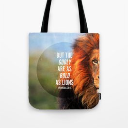 BOLD AS LIONS Tote Bag