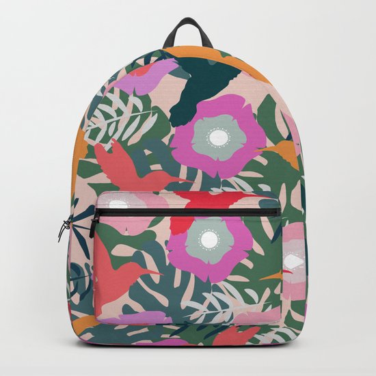 Happy hummingbirds Backpack