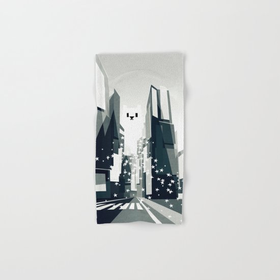 Yeti coming to town. Hand & Bath Towel