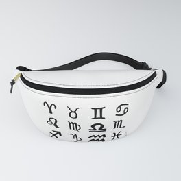 Sun Sign SIlhouettes Fanny Pack