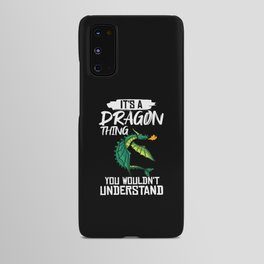 Dragon Head Funny Cute Fantasy Creature Android Case
