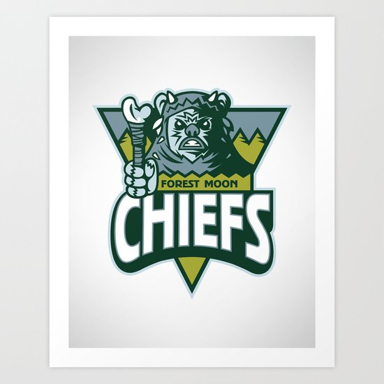 Forest Moon Chiefs Art Print