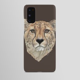 Watercolor Cheetah Portrait Android Case