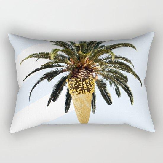 Coconut Ice Cream #society6 #decor #buyart Rectangular Pillow
