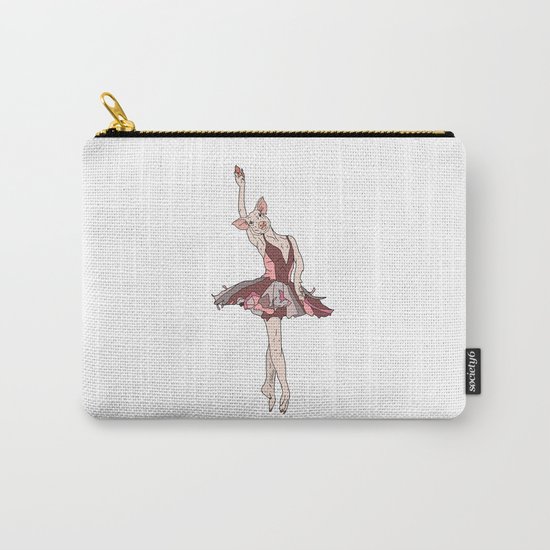 Pig Ballerina Tutu Carry-All Pouch