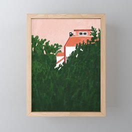 house in Porto Framed Mini Art Print