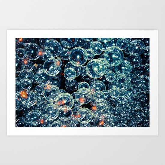Bubblin Art Print