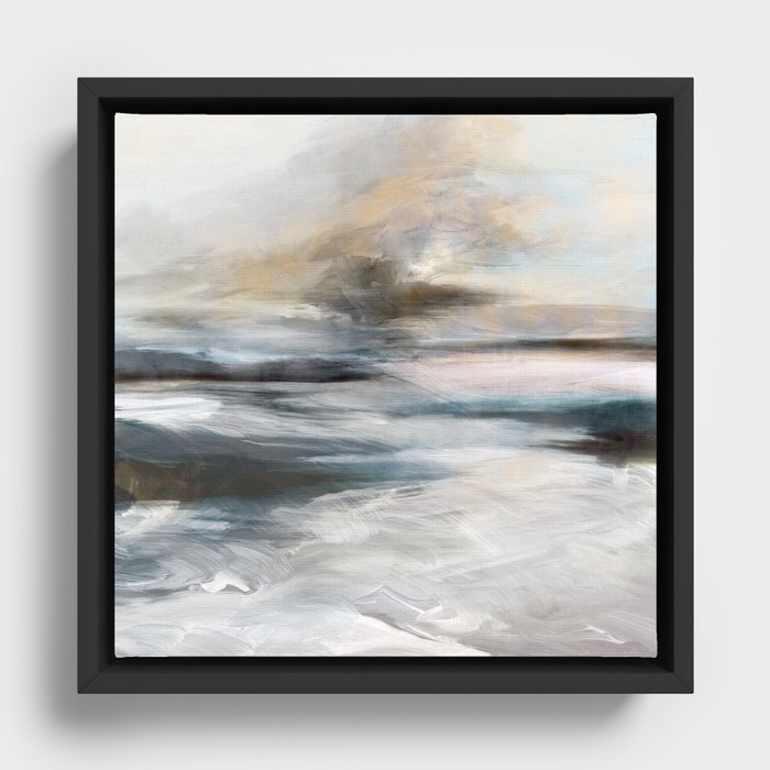 Breakers Framed Canvas