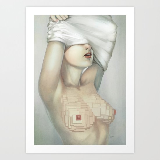 Mosaic Tatas Art Print