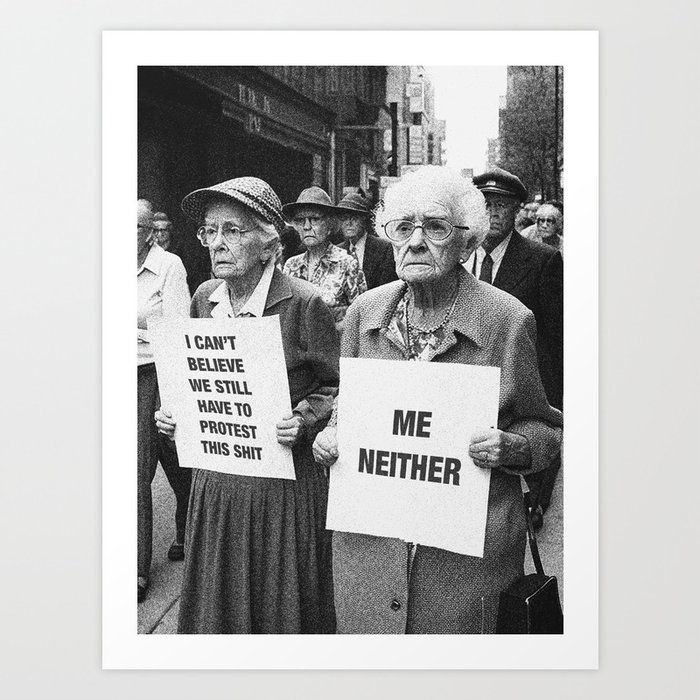 LADIES MARCH II — Feminism Art — Women's March Photography Art Print