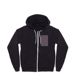 flag of the usa -with square Zip Hoodie