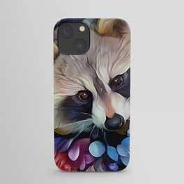 Peekaboo Raccoon iPhone Case