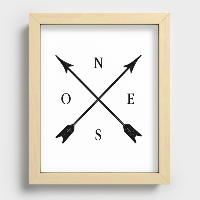 Nord Recessed Framed Print
