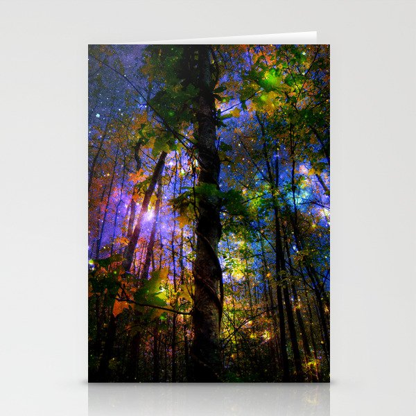 Forest of the Fairies Night Stationery Cards
