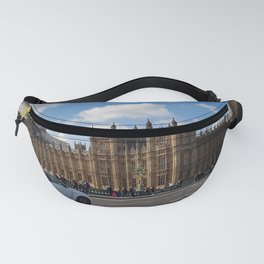 Great Britain Photography - Big Ben By The Road In London Fanny Pack