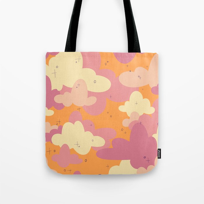 Red Candy Sky Tote Bag