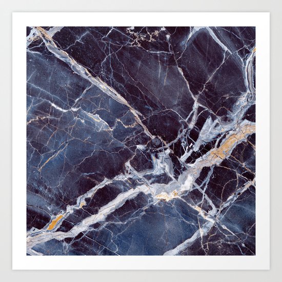 Marble Art Print