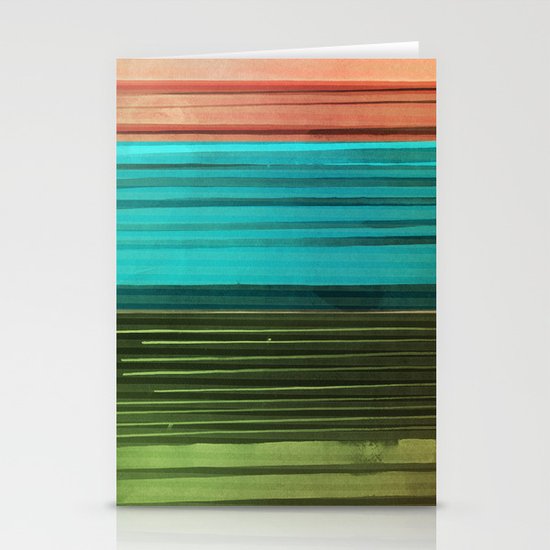 I Want Stripes Stationery Cards